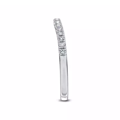 Classic Contoured Pavé Band by Christian Siriano