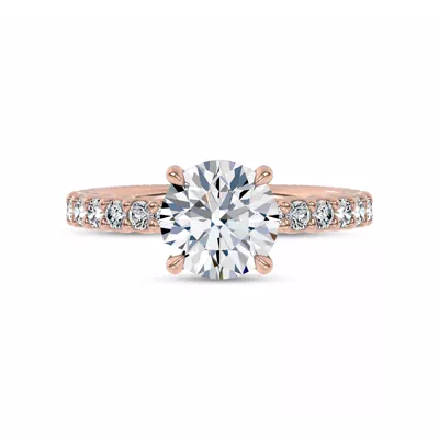 Fleuron Lab Engagement Ring by Christian Siriano