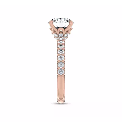 Fleuron Engagement Ring by Christian Siriano