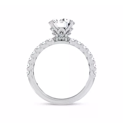 Fleuron Engagement Ring by Christian Siriano