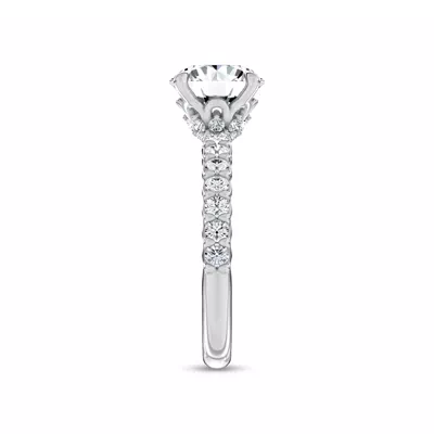 Fleuron Engagement Ring by Christian Siriano