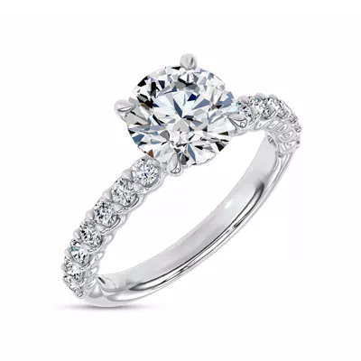 Fleuron Lab Engagement Ring by Christian Siriano