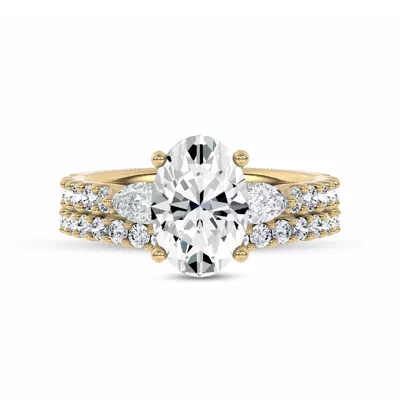 Perelle Contour Pavé Band