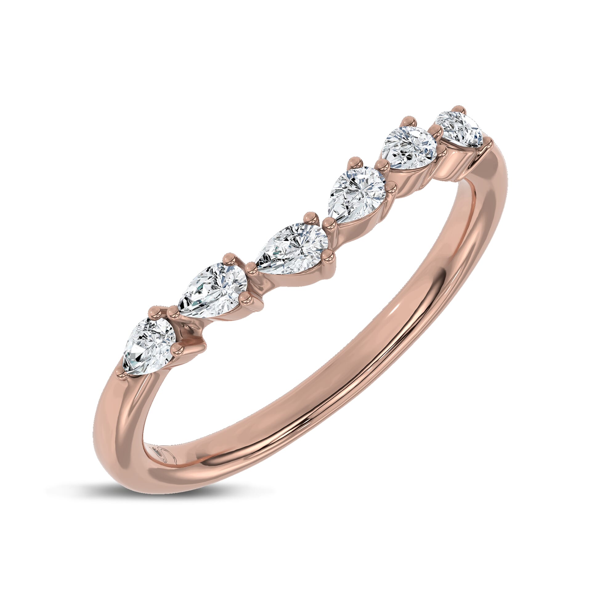 Luminous Curved Pear Lab Band by Christian Siriano