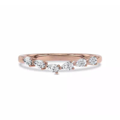 Luminous Curved Pear Band by Christian Siriano
