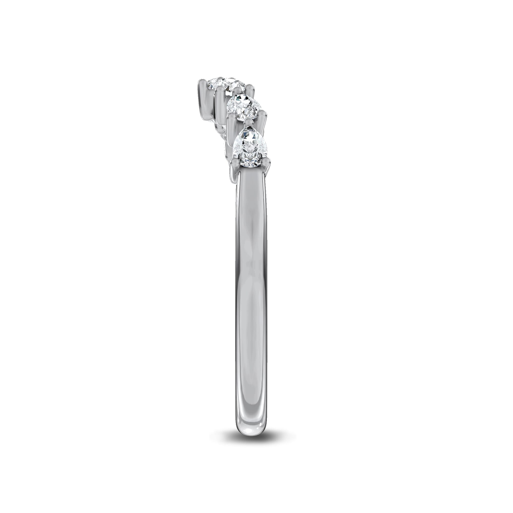 Luminous Curved Pear Lab Band by Christian Siriano