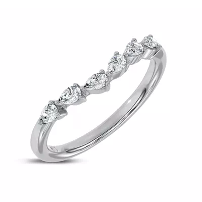 Luminous Curved Pear Band by Christian Siriano
