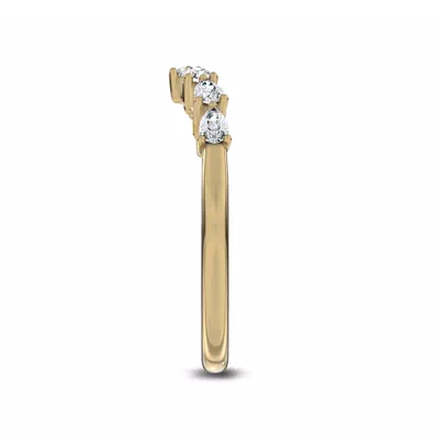 Luminous Curved Pear Lab Band by Christian Siriano