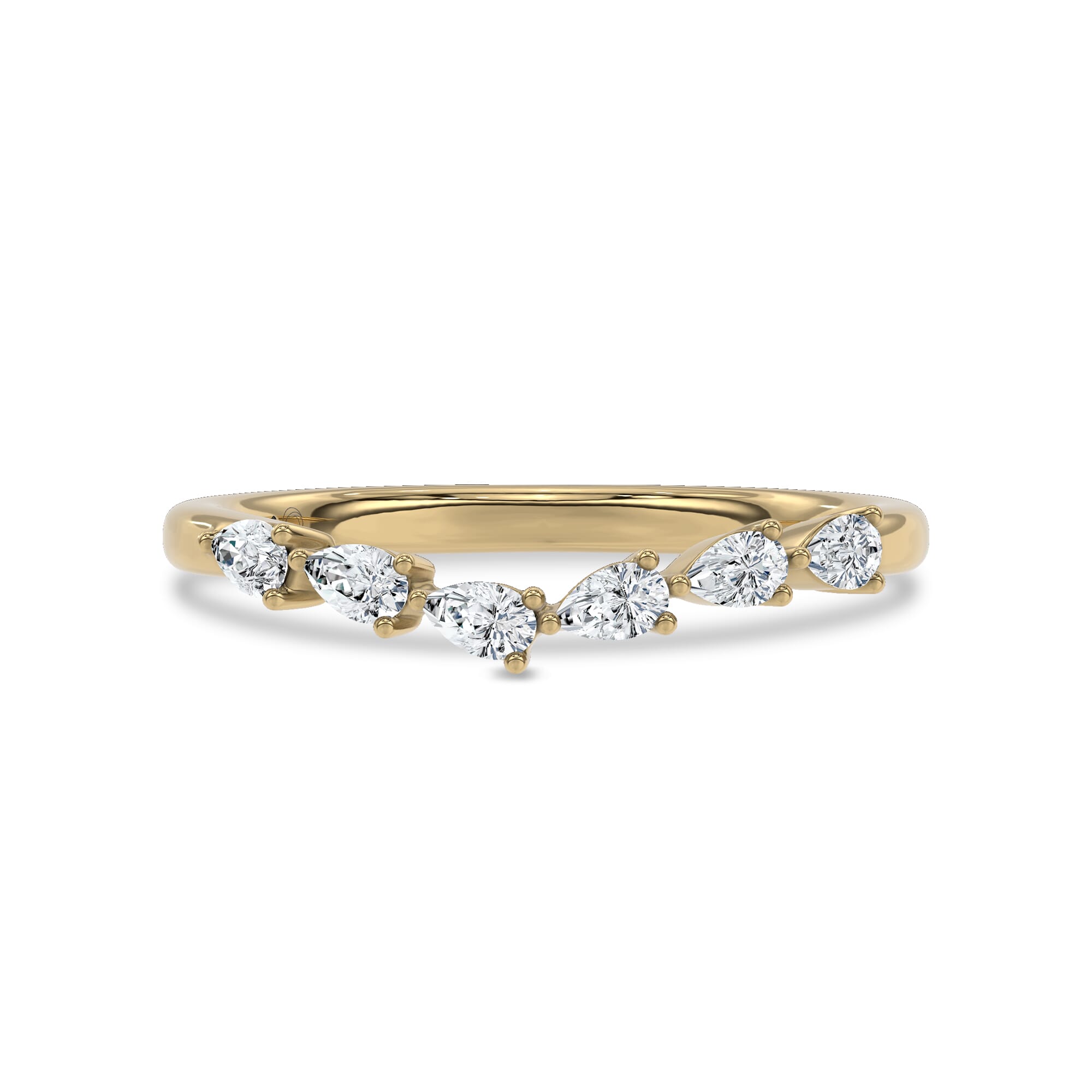 Luminous Curved Pear Lab Band by Christian Siriano