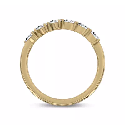 Luminous Curved Pear Band by Christian Siriano