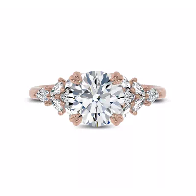 Luminous Cathedral Lab Engagement Ring by Christian Siriano