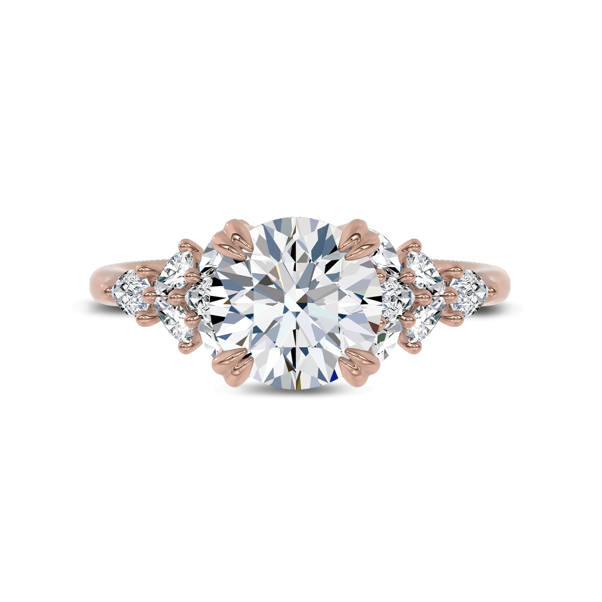 Luminous Cathedral Lab Engagement Ring by Christian Siriano
