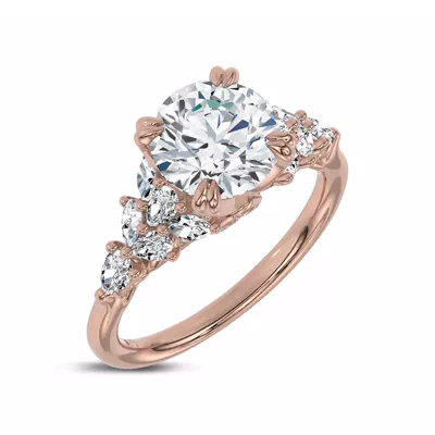Luminous Cathedral Engagement Ring by Christian Siriano