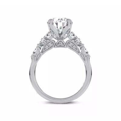 Luminous Cathedral Engagement Ring by Christian Siriano