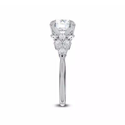 Luminous Cathedral Lab Engagement Ring by Christian Siriano