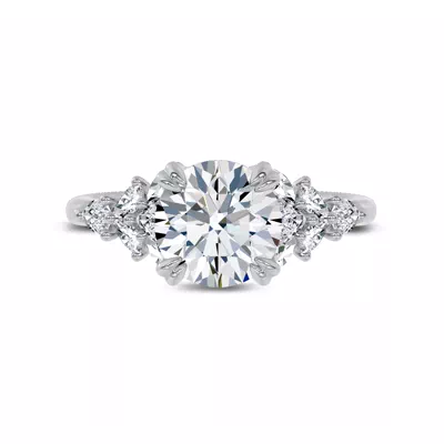 Luminous Cathedral Engagement Ring by Christian Siriano