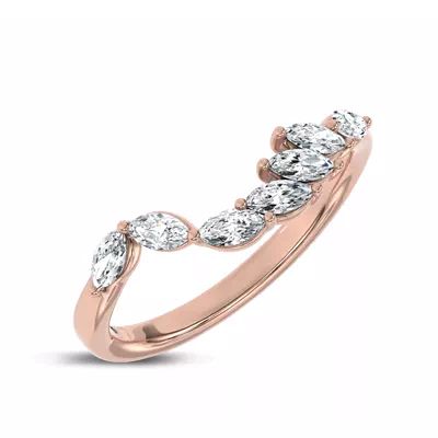 Envol Marquise Contoured Band by Christian Siriano