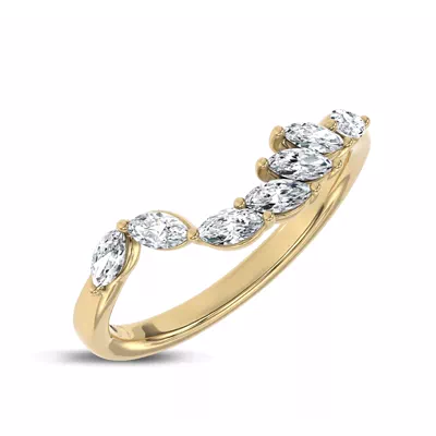 Envol Marquise Contoured Band by Christian Siriano
