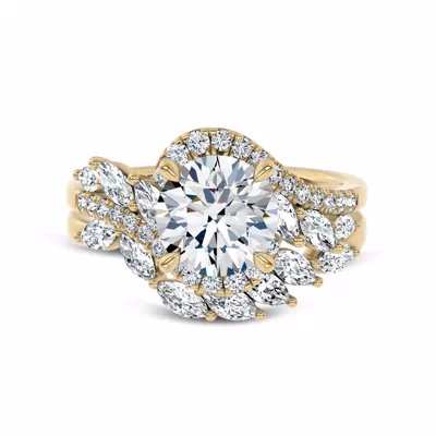 Envol Marquise Contoured Band by Christian Siriano