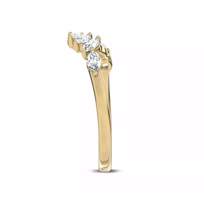 Envol Marquise Contoured Band by Christian Siriano