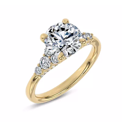 Glissade Lab Engagement Ring by Christian Siriano