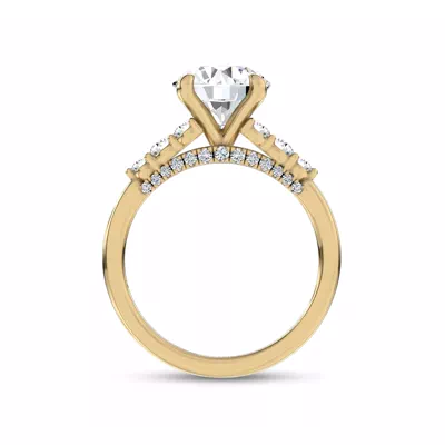 Glissade Lab Engagement Ring by Christian Siriano