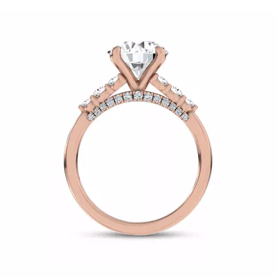 Glissade Lab Engagement Ring by Christian Siriano