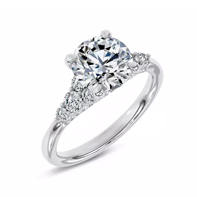 Glissade Engagement Ring by Christian Siriano
