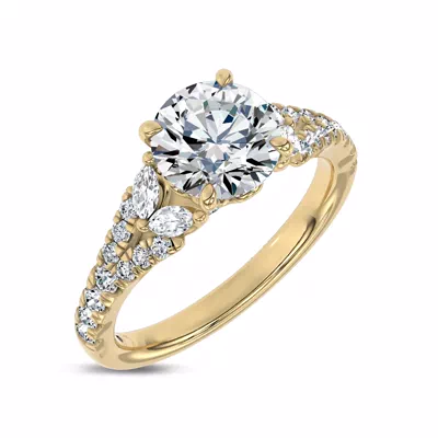 Amour Bloom Engagement Ring by Christian Siriano