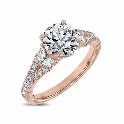 Amour Bloom Lab Engagement Ring by Christian Siriano
