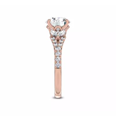 Amour Bloom Lab Engagement Ring by Christian Siriano