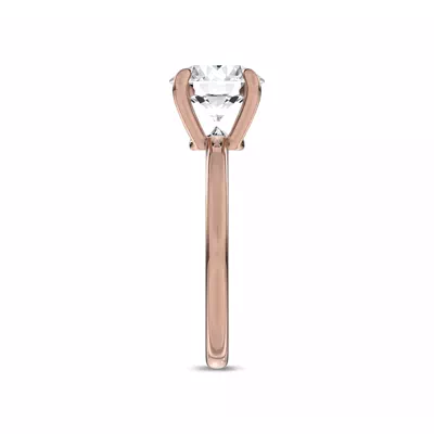Reflection Solitaire Lab Engagement Ring by Christian Siriano