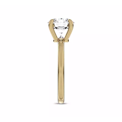 Reflection Solitaire Lab Engagement Ring by Christian Siriano