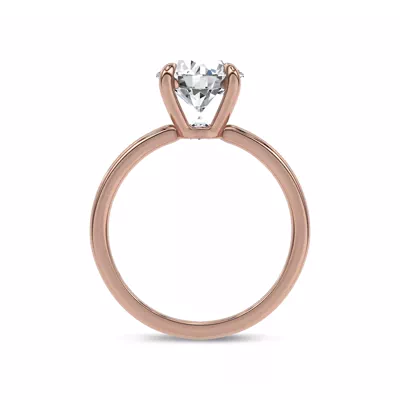 Reflection Solitaire Lab Engagement Ring by Christian Siriano