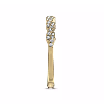 Pirouette Pavé Band by Christian Siriano