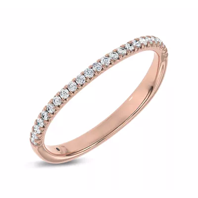 Unione Pavé Contoured Band by Christian Siriano
