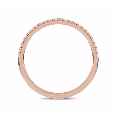 Unione Pavé Contoured Band by Christian Siriano