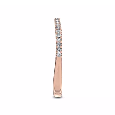 Unione Pavé Contoured Band by Christian Siriano