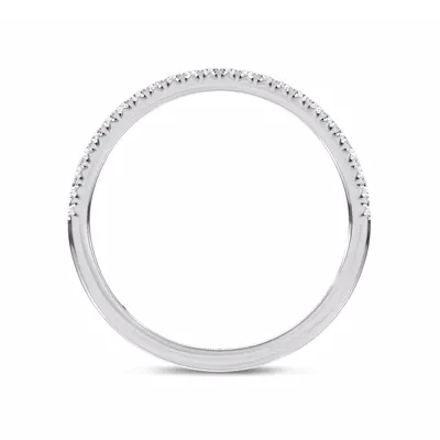 Unione Pavé Lab Contoured Band by Christian Siriano