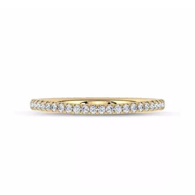 Unione Pavé Contoured Band by Christian Siriano