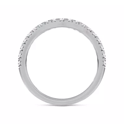 Octave Curved Pavé Band by Christian Siriano