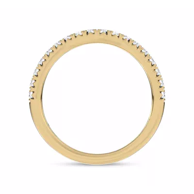 Vive Contoured Pavé Band by Christian Siriano