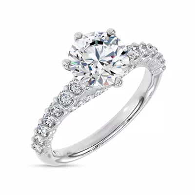 Sculpted Light Engagement Ring by Christian Siriano