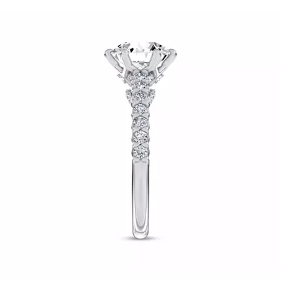 Sculpted Light Engagement Ring by Christian Siriano