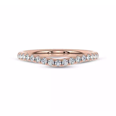 Cascata Contoured Pavé Band by Christian Siriano