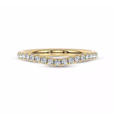 Cascata Contoured Pavé Lab Band by Christian Siriano