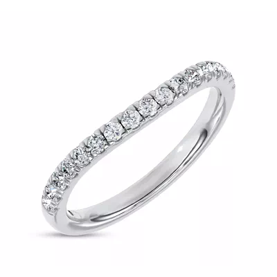 Lumea Contoured Pavé Band by Christian Siriano