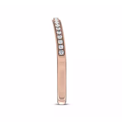 Jenna Contour Pavé Band