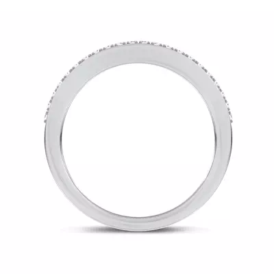 Jenna Contour Pavé Band