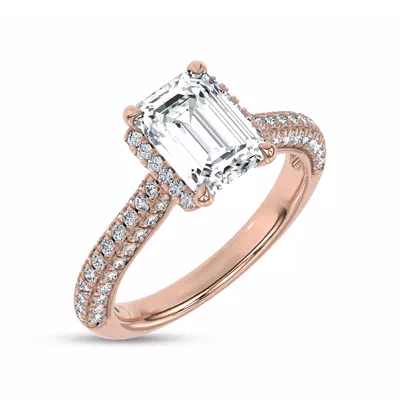 Parallele Lab Engagement Ring by Christian Siriano